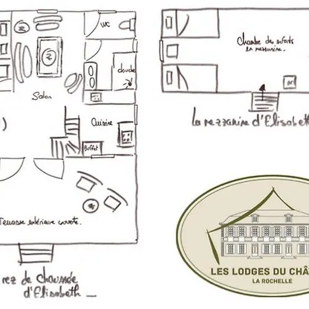 Domek letniskowy Les Lodges Du Chateau Pres La Rochelle