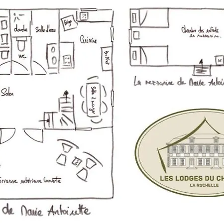 Les Lodges Du Chateau Pres La Rochelle Domek letniskowy